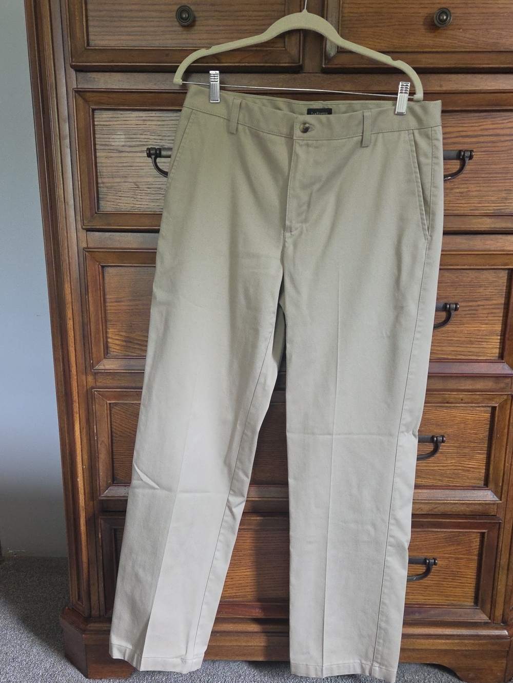 Van Heusen Khaki Casual Dress Mens 34/34 NWOT